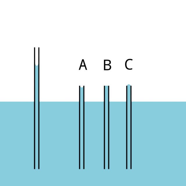 tubo capilar y acción capilar