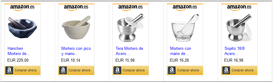 mortero laboratorio
