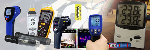 tipos de termómetros