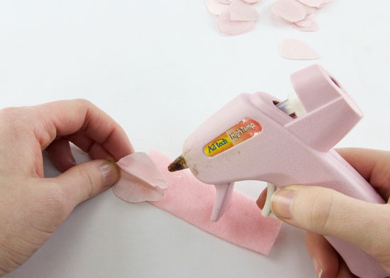 pistola de silicona ergonómica