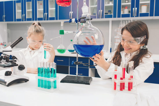 material escolar para un laboratorio