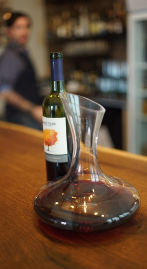 decantador de vino